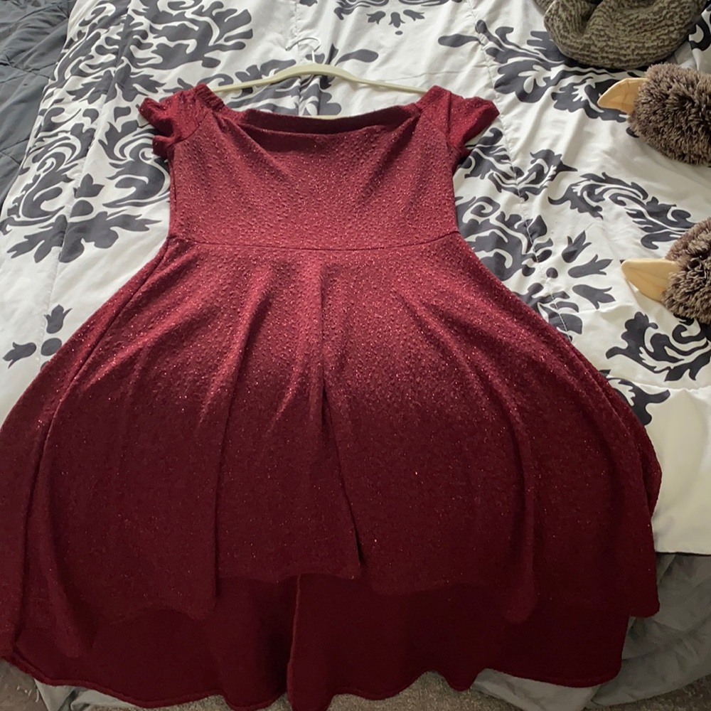 A high low sparky dress